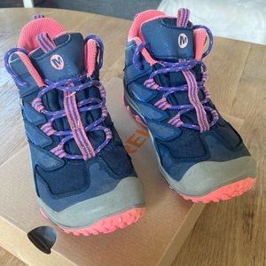 Girls Waterproof Merrell Hiking Shoes